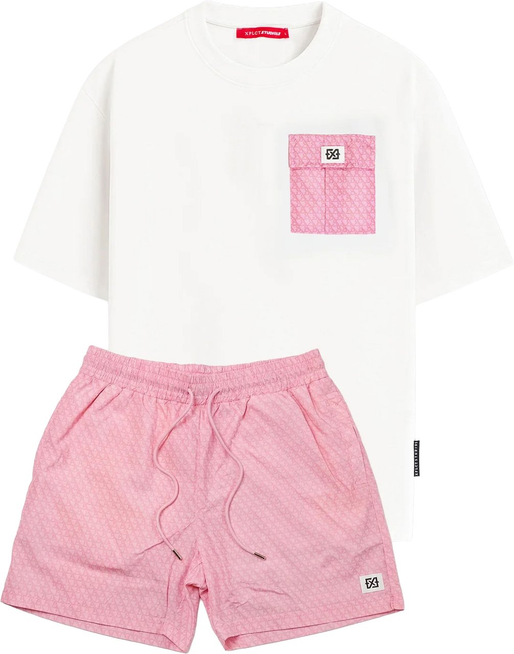 XPLCT shadow set pink Roze