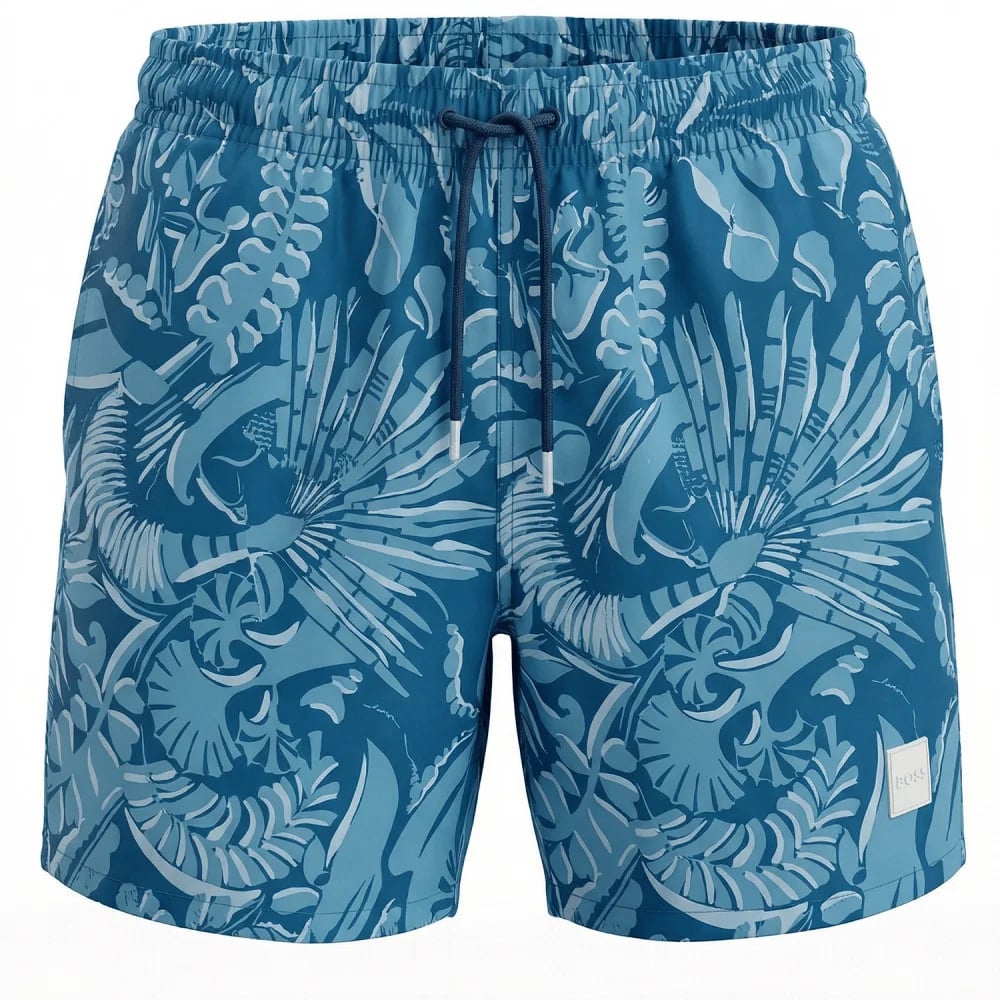 Hugo Boss piranha open blue Blauw