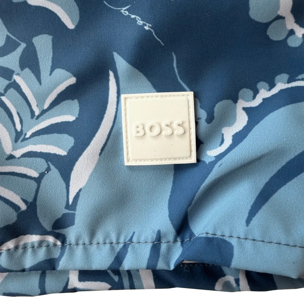 Hugo Boss piranha open blue Blauw