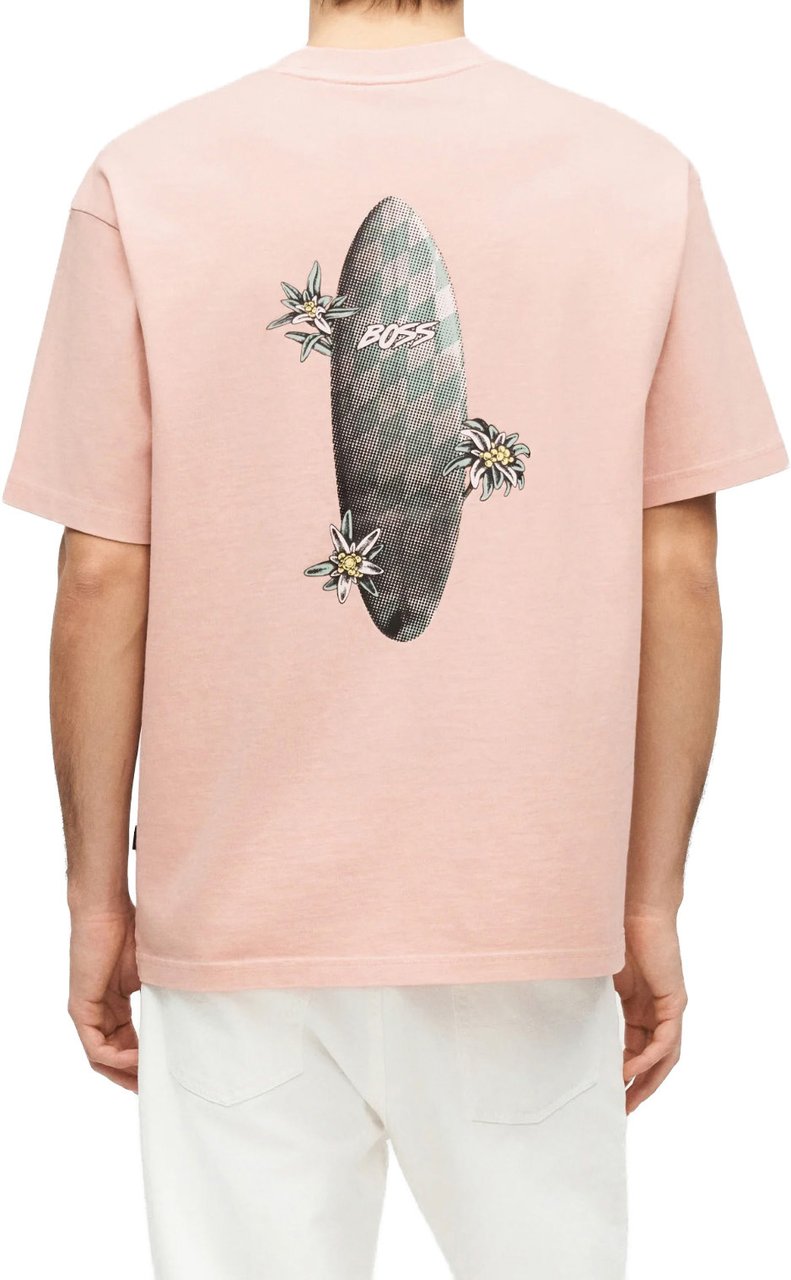 Hugo Boss te surfwash open pink Roze