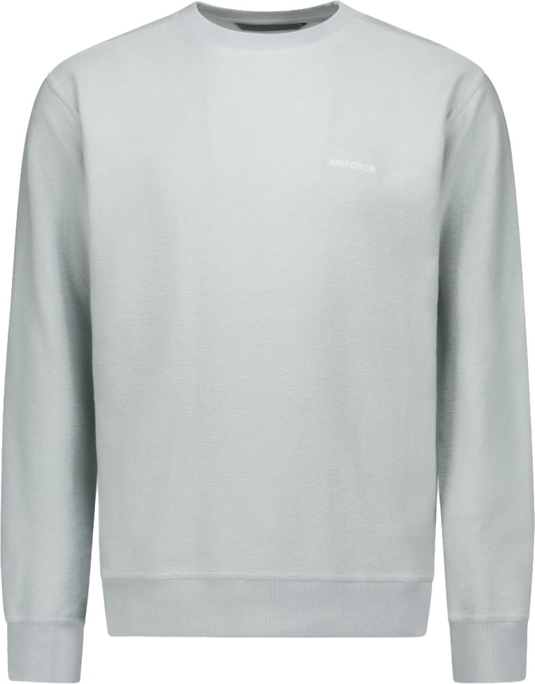 Airforce milo sweater metal Blauw
