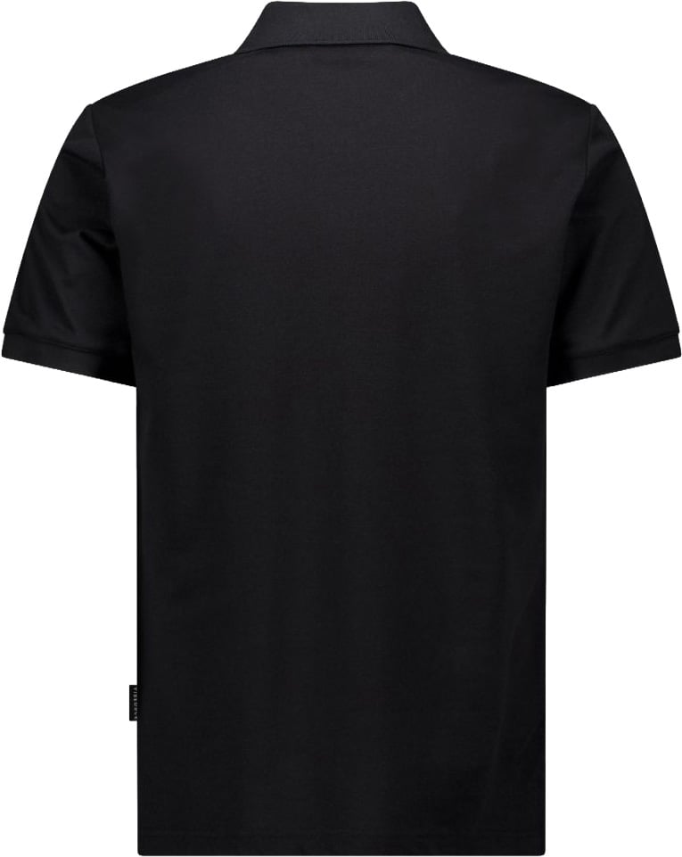 Airforce basic polo black Zwart