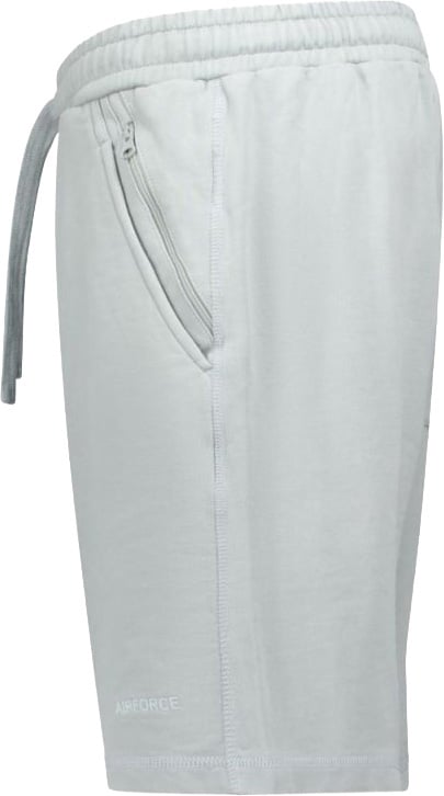 Airforce dyed short pants metal Blauw
