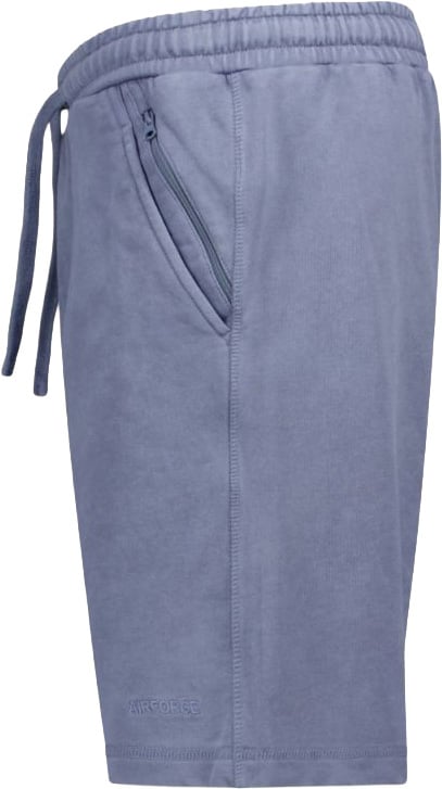 Airforce dyed short pants flint stone Blauw