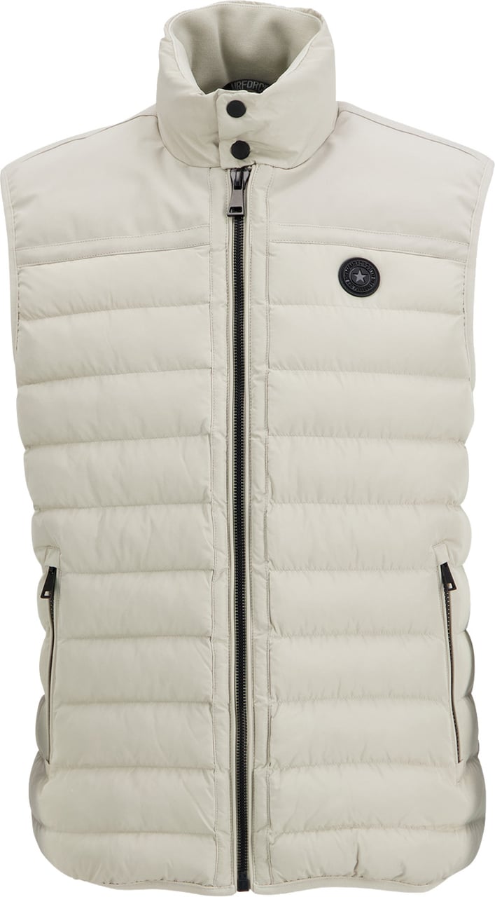 Airforce padded bodywarmer oatmeal Beige