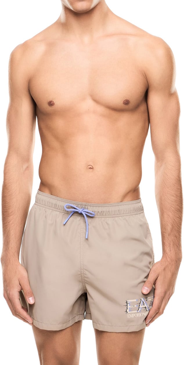 Emporio Armani boxer beachwear beige Beige