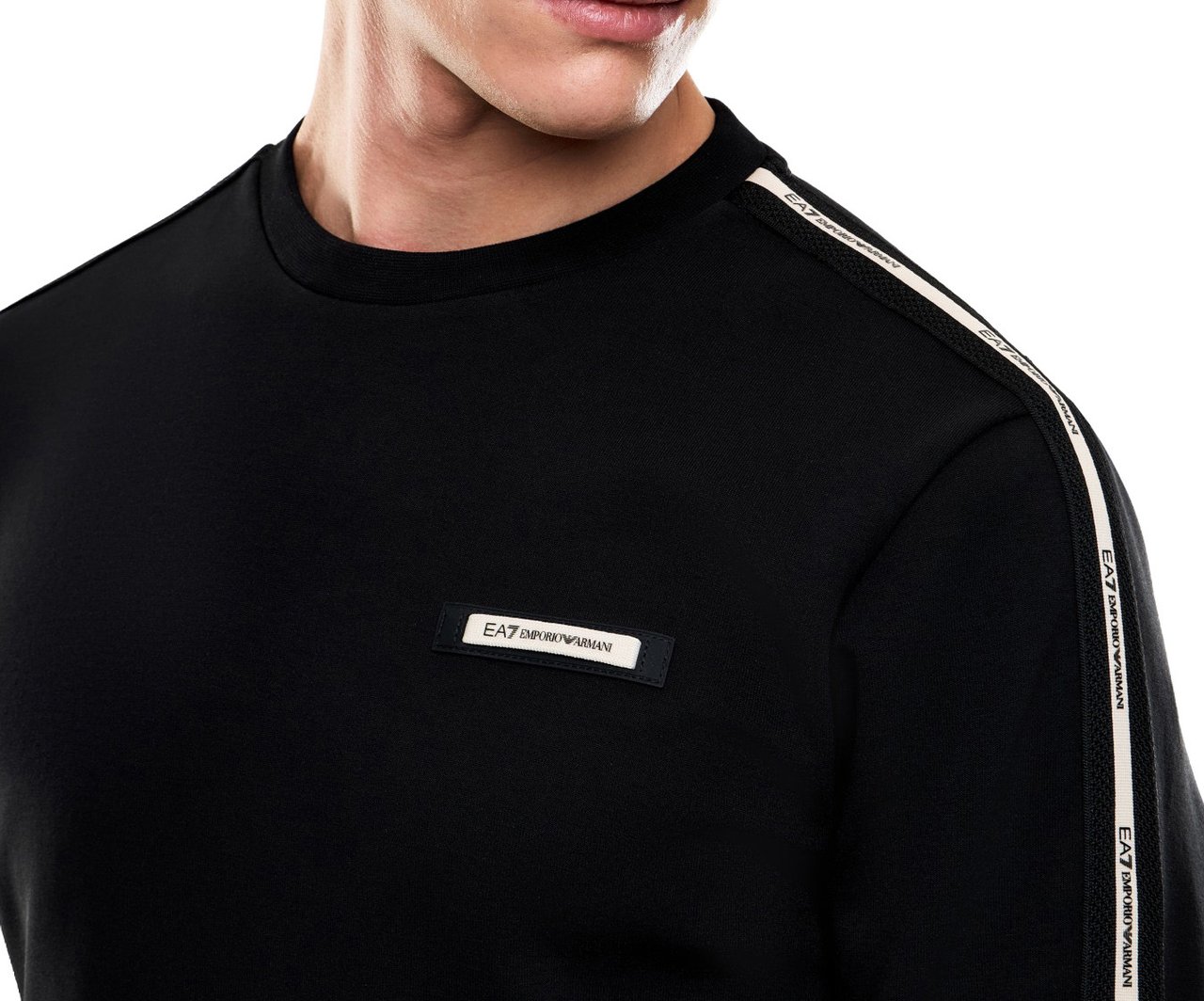 Emporio Armani sweatshirt zwart Zwart