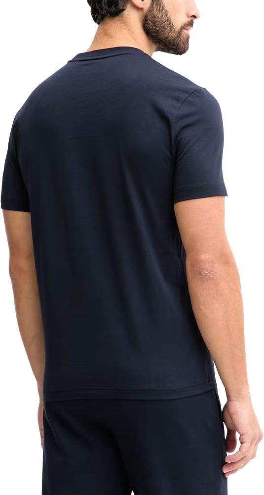 Emporio Armani t-shirt groot logo Blauw