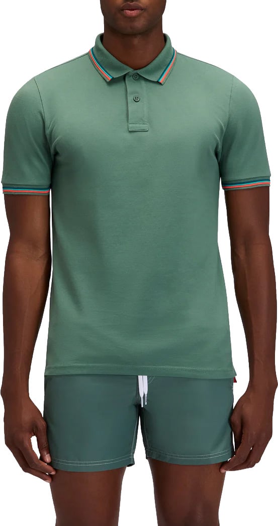 Sundek brice polo camo green Groen