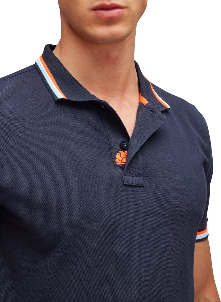 Sundek brice polo navy Blauw