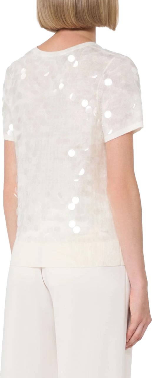Max Mara Sweaters Avorio Wit