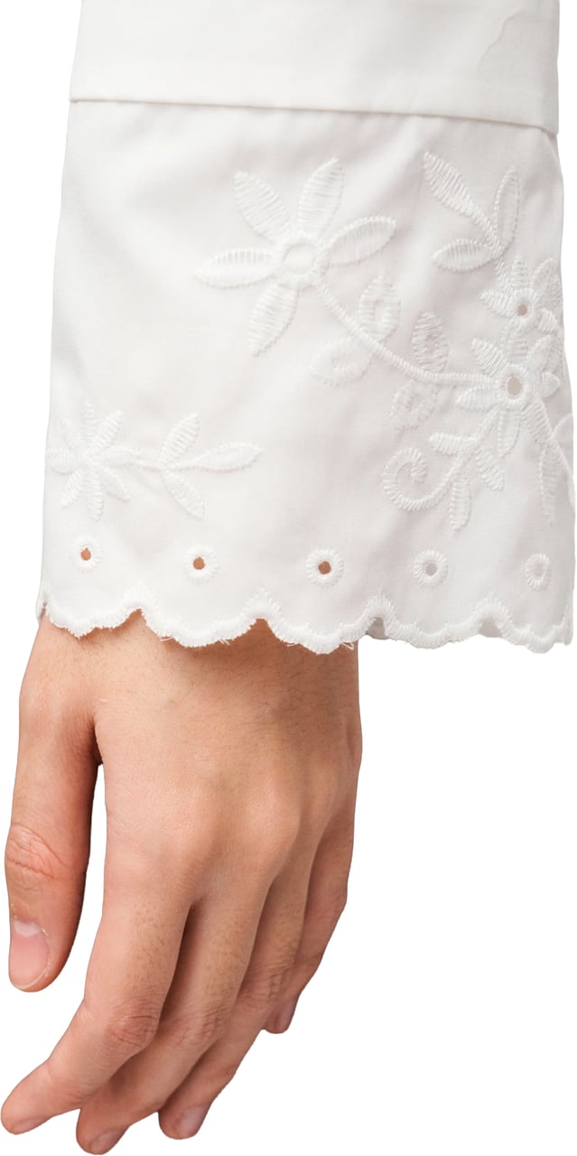 Max Mara Shirts Ivory Wit