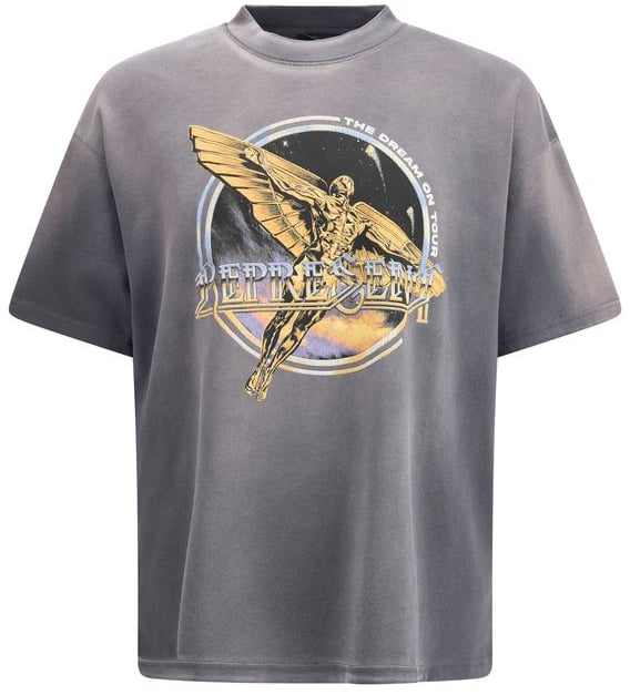 Represent Represent Gray Cotton T-Shirt Grijs