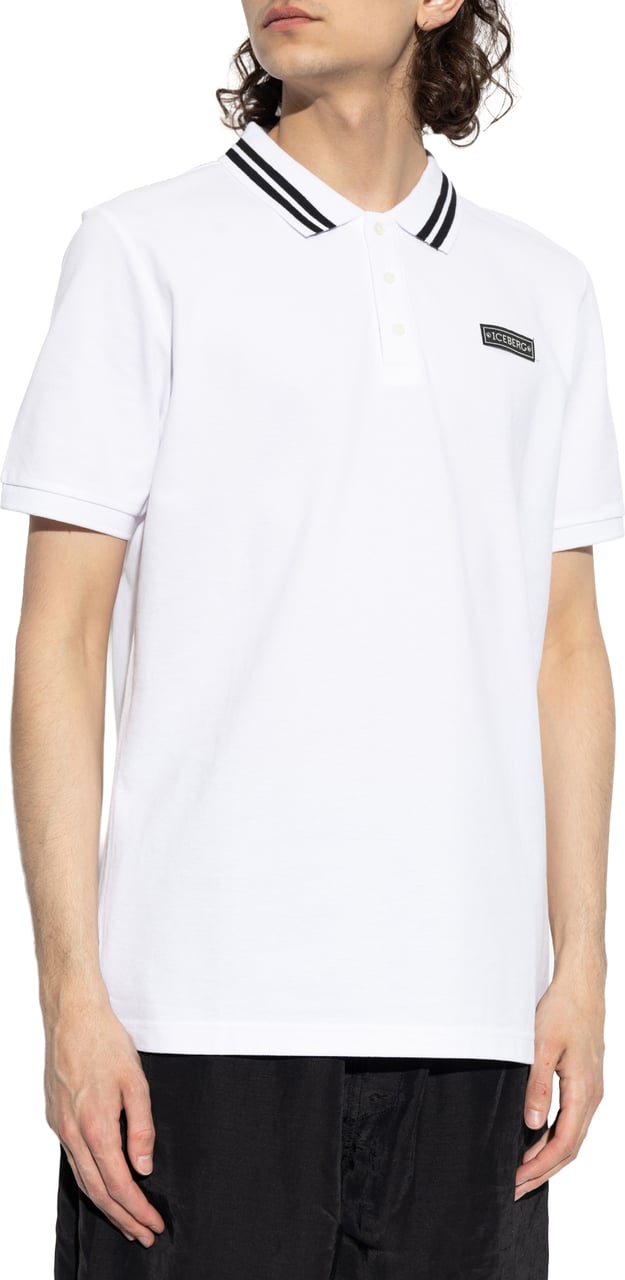 Iceberg Polo White Wit