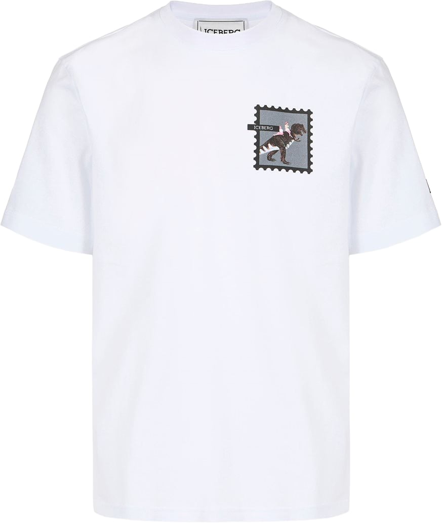 Iceberg T-shirt White Wit