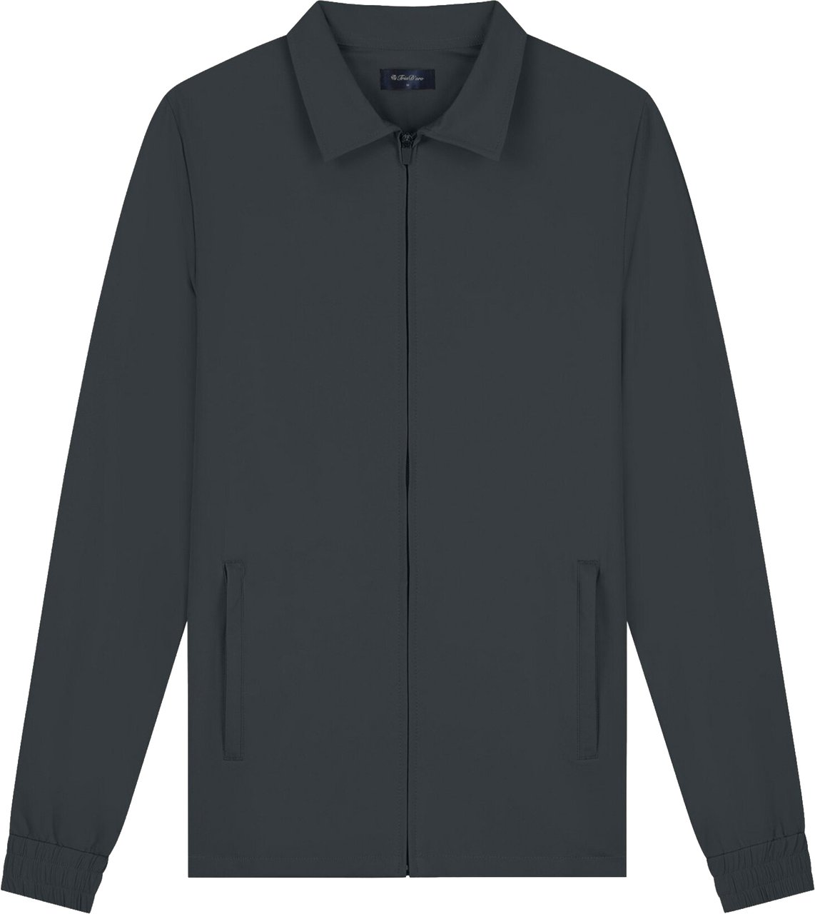 TriaD'oro Jacket With Collar Anthracite Grijs