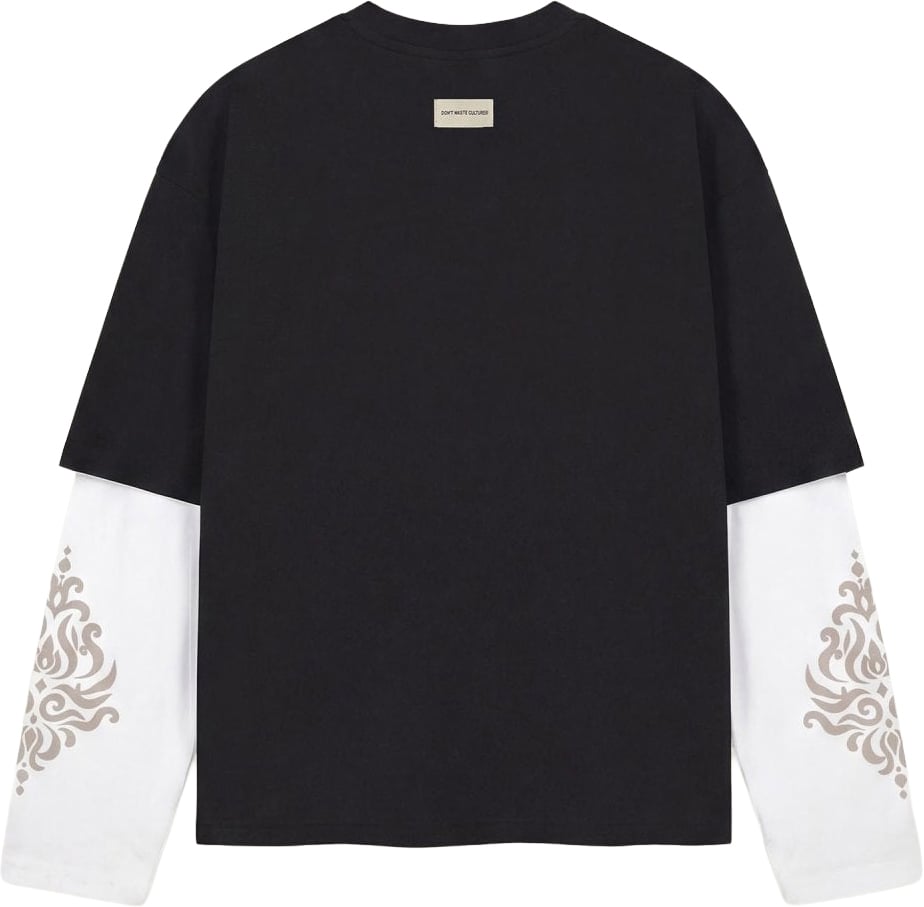 Don't Waste Culture Alare Layer Longsleeve Black Zwart