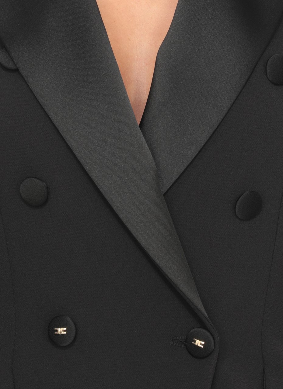 Elisabetta Franchi Dresses Black Zwart