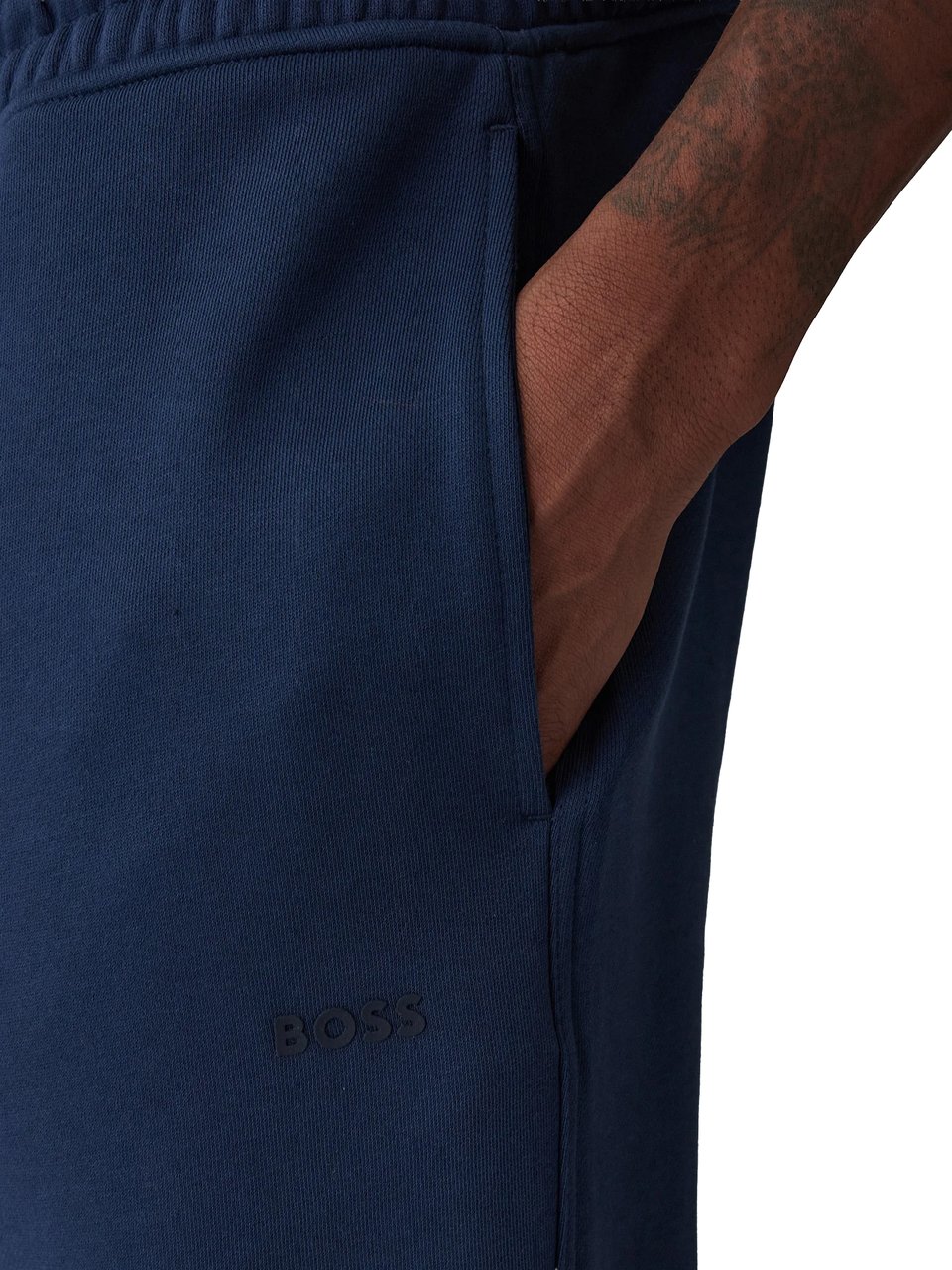 Hugo Boss SeChup open blue Blauw
