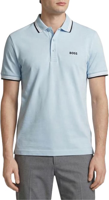 Hugo Boss Paddy open blue Blauw