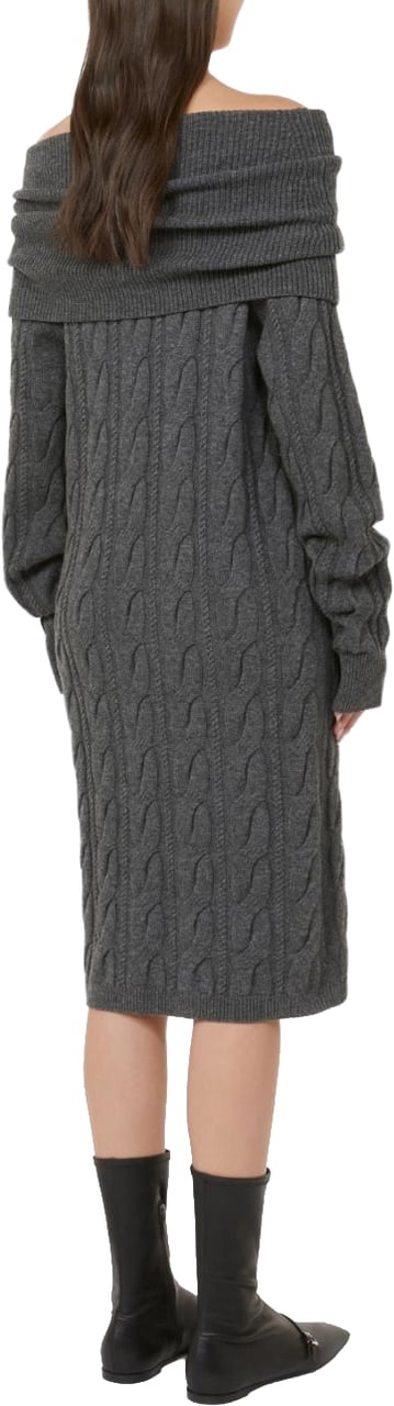 Max Mara Dresses Antracite Donkergrijs