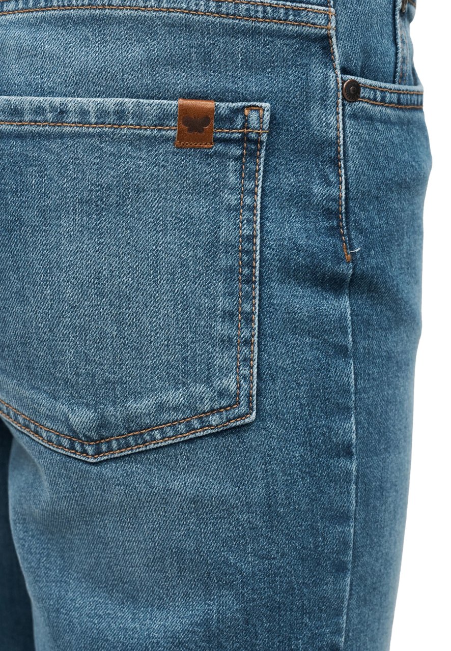 Max Mara Jeans Blu Medio Vintage Blauw