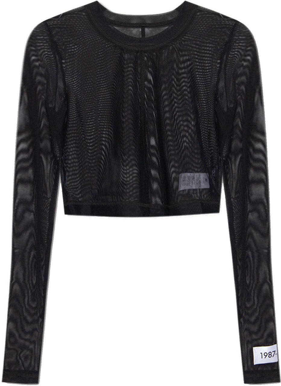 Dolce & Gabbana Dolce & Gabbana x Kim Transparent Top Wit