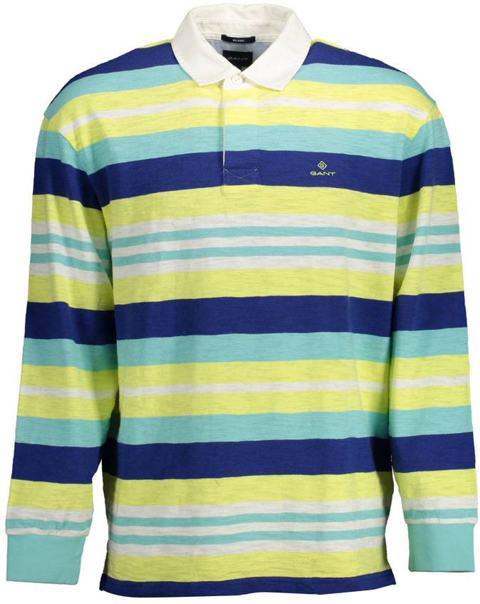 Gant Gant Yellow Cotton Mens Polo Shirt Geel
