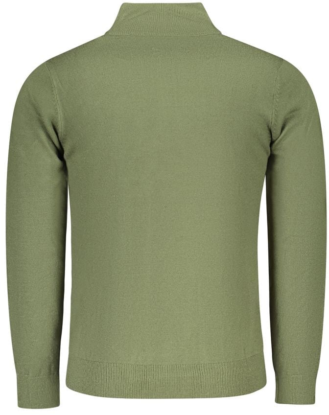 North Sails North Sails Verde Acrylic Mens Sweater Groen