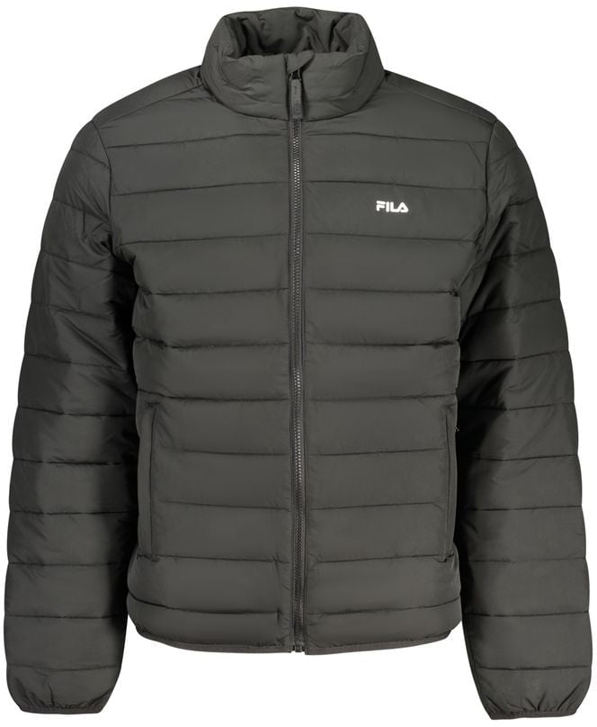 Fila Fila Nero Polyester Men's Jacket Zwart
