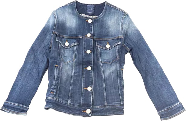 Jacob Cohen Jacob Cohen Blue Cotton Women Jacket Blauw