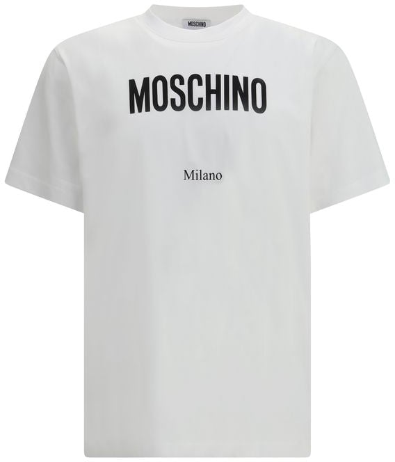 Moschino Moschino White Cotton Sportswear Wit