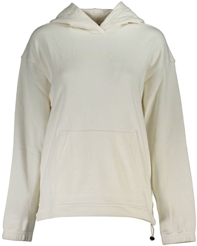 Calvin Klein Calvin Klein White Cotton Women's Sweatshirt Wit