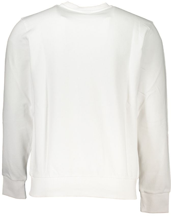 North Sails North Sails White Cotton Men Sweatshirt Wit