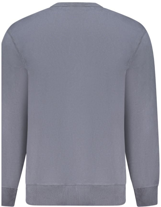 Calvin Klein Calvin Klein Blue Cotton Men Sweater Blauw