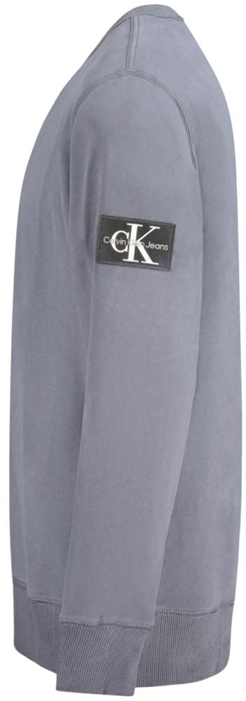 Calvin Klein Calvin Klein Blue Cotton Men Sweater Blauw