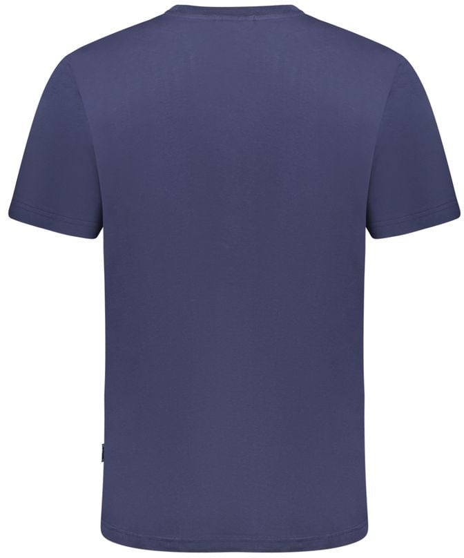 Fila Fila Blu Cotton Uomo T-Shirt Blauw