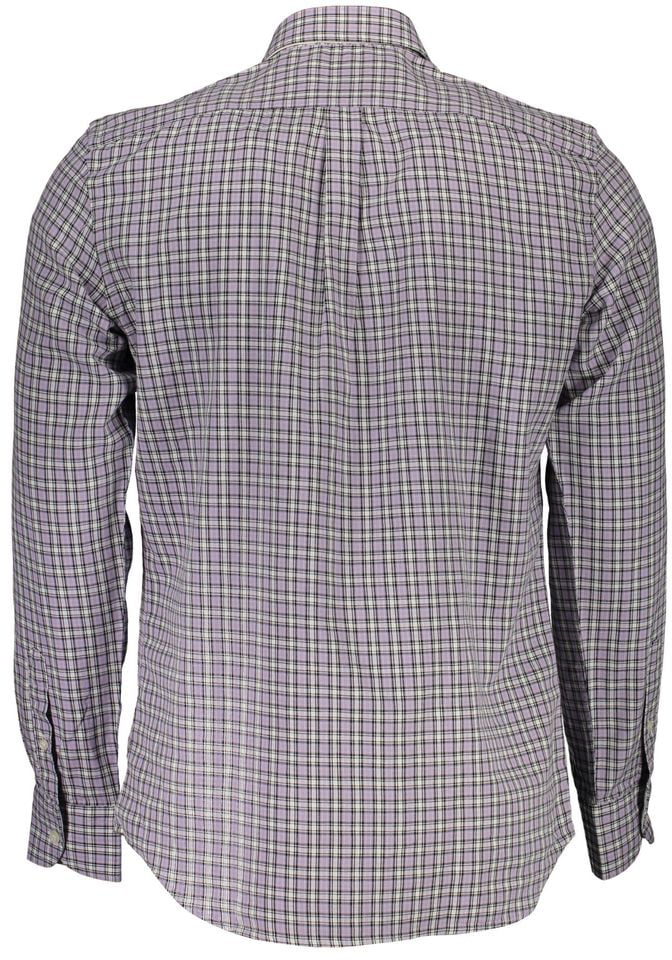 Harmont & Blaine Harmont & Blaine Viola Cotton Men Shirt Paars