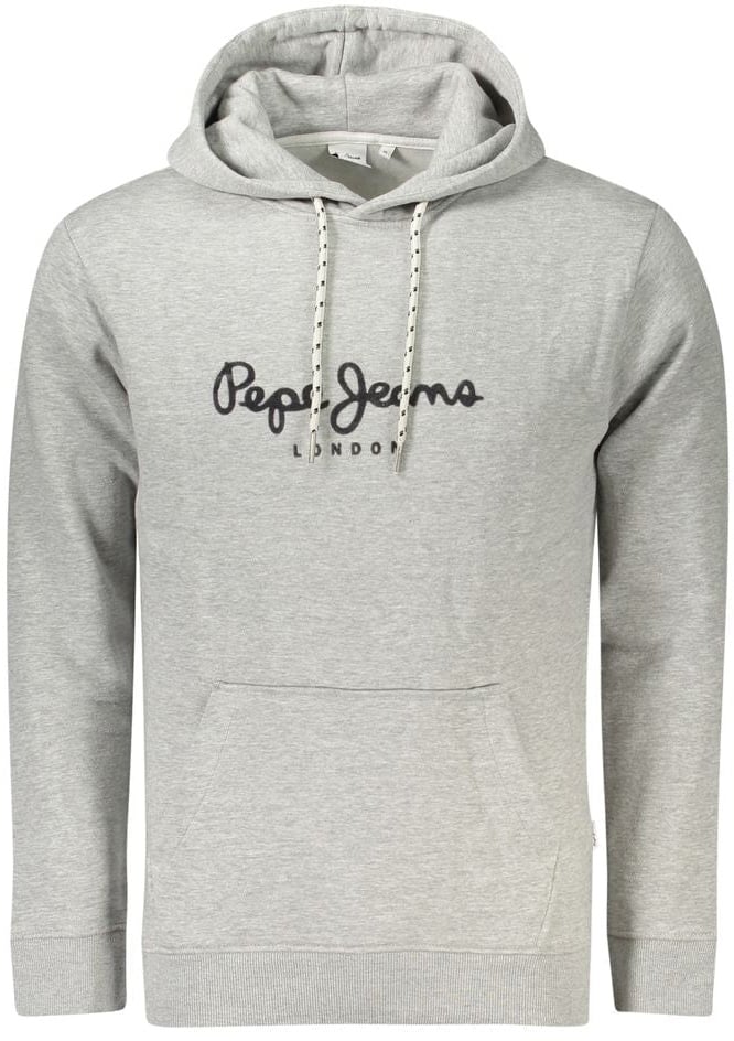 Pepe Jeans Pepe Jeans Grigio Cotton Male Sweatshirt Grijs