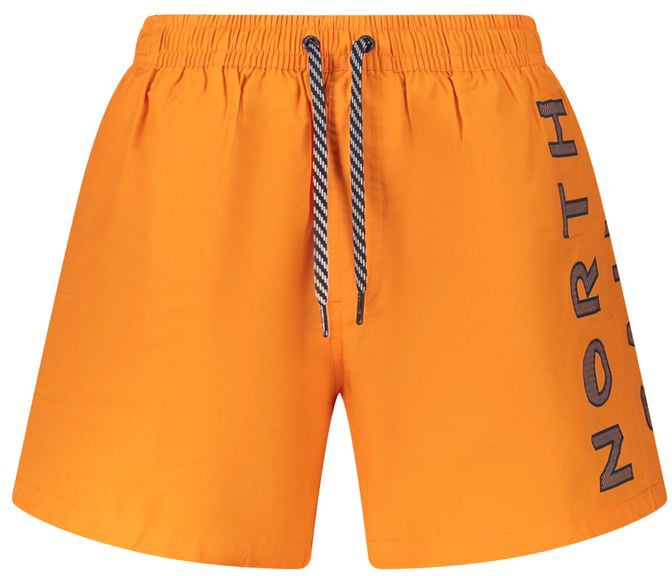 North Sails North Sails Arancione Nylon Mens Swim Trunk Oranje