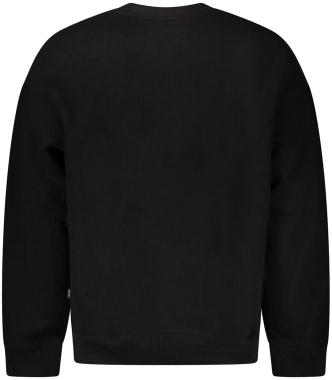 Guess Guess Jeans Black Cotton Men Sweater Zwart