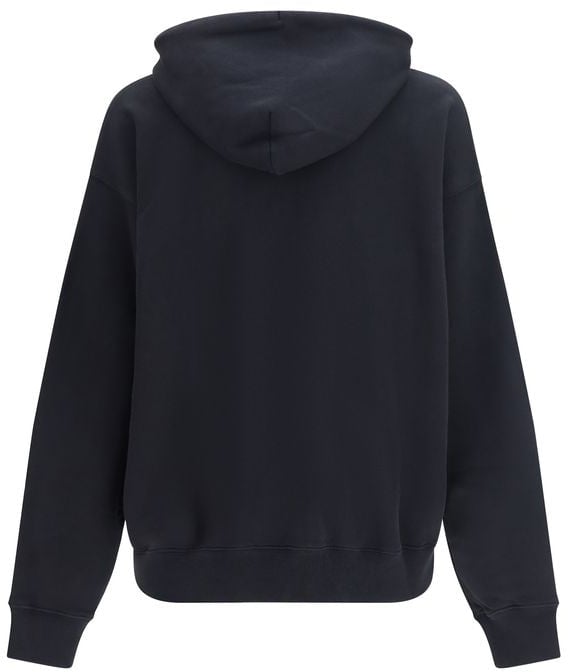 OFF-WHITE Off-White Black Cotton Sweatshirt Zwart