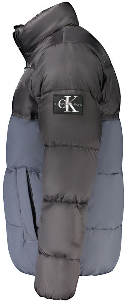 Calvin Klein Calvin Klein Blue Polyester Men's Jacket Blauw