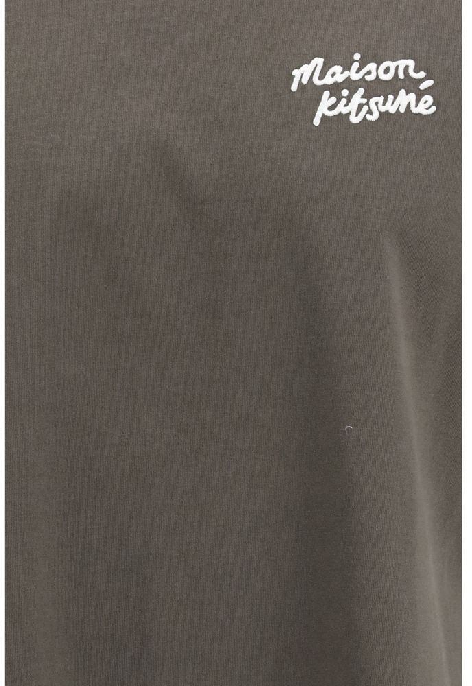 Maison Kitsuné Maison Kitsuné Brown Cotton Sportswear Bruin