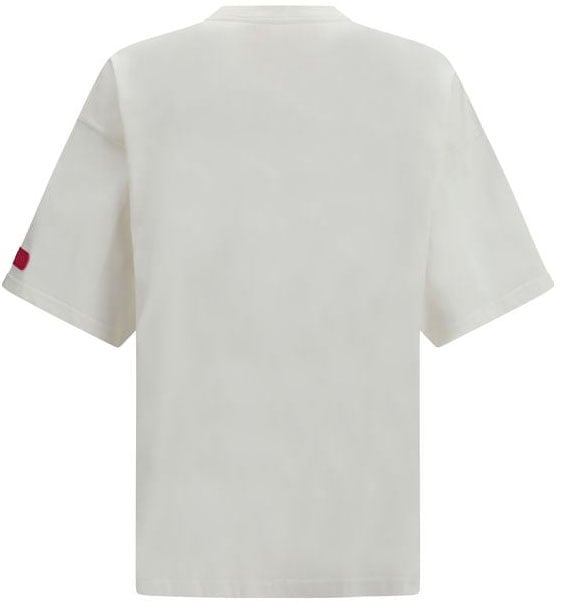 PDF di Domenico Formichetti PDF Channel White Cotton T-Shirt Wit