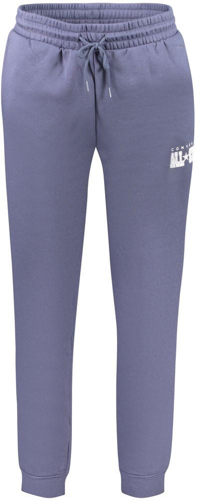 Converse Converse Blue Cotton Men's Sweatpant Blauw