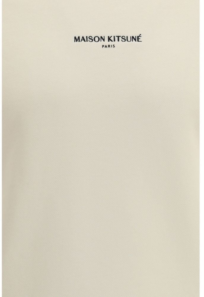 Maison Kitsuné Maison Kitsuné Beige Cotton Sweatshirt Beige
