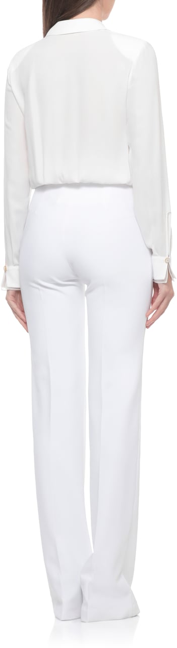 Elisabetta Franchi Shirts Ivory Wit