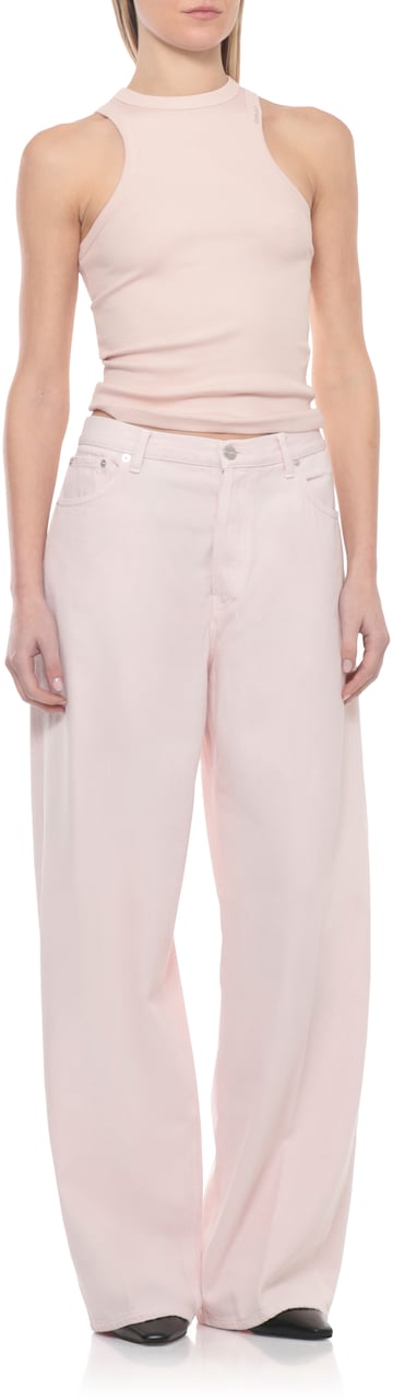 Dondup Jeans Pink Wit