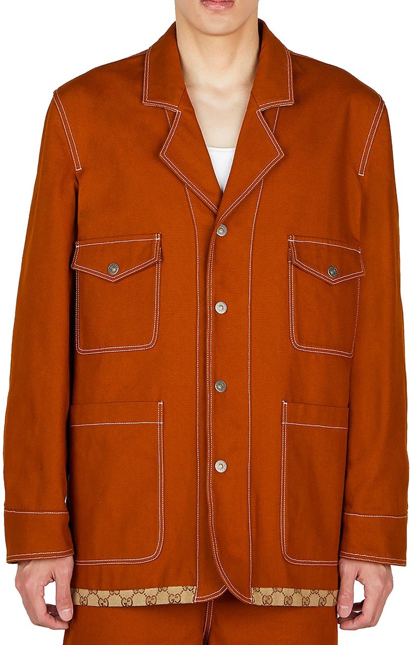 Gucci Gucci GG Reversible Jacket Bruin